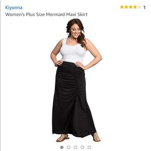 Kiyonna mermaid maxi skirt
